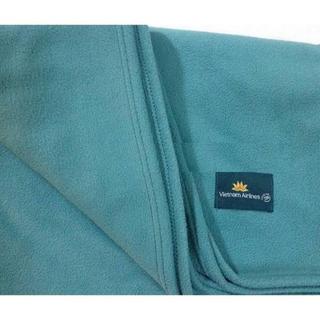Chăn nỉ cá nhân màu xanh 1.62mx1,08m