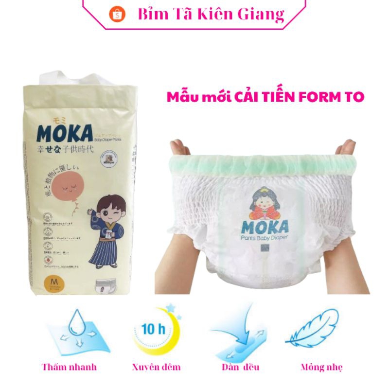 TÃ QUẦN MOKA, BỊCH 50 MIẾNG ĐỦ SIZE