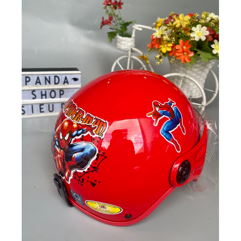 NÓN BẢO HIỂM TRẺ EM SIÊU NHÂN NHIỀU MẪU