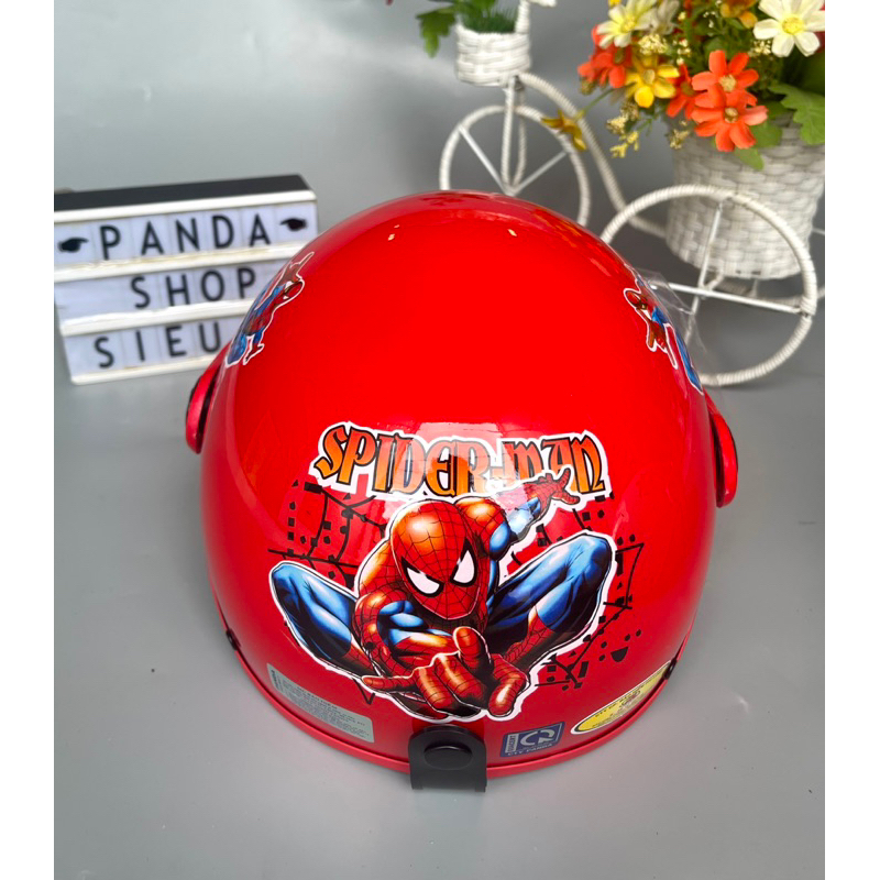 NÓN BẢO HIỂM TRẺ EM SIÊU NHÂN NHIỀU MẪU