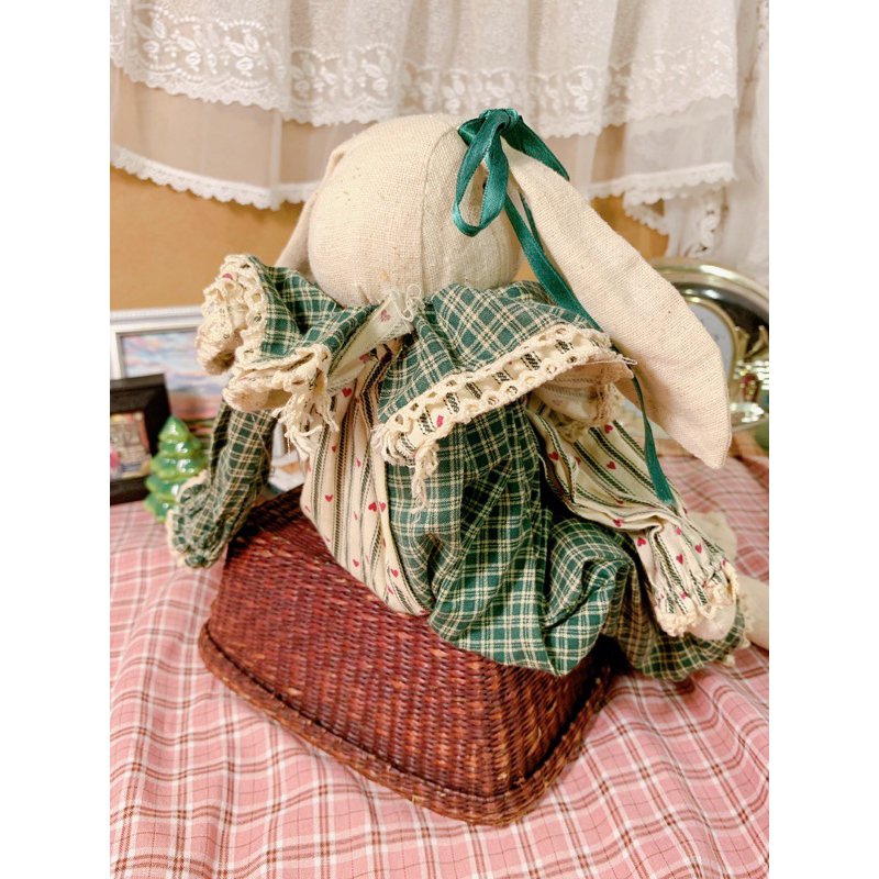 Gấu bông thỏ vải vintage clown chú hề thú nhồi bông đồ chơi dễ thương