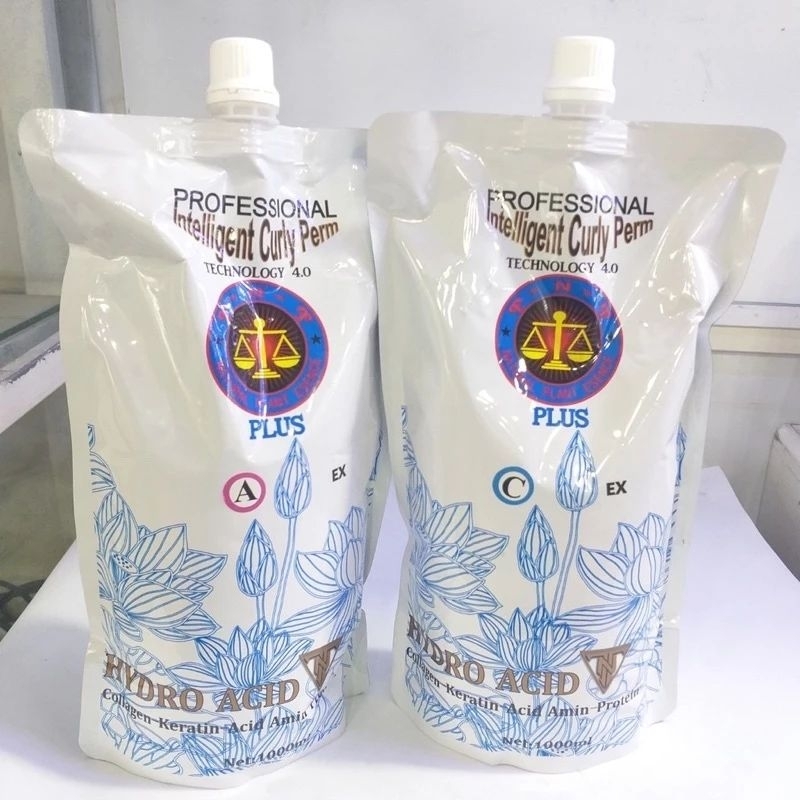 Mua 1 tặng 2 🎁🎉KEM DUỖI TÓC TNT COLLAGEN Thuốc uốn tóc thông minh 1000ml