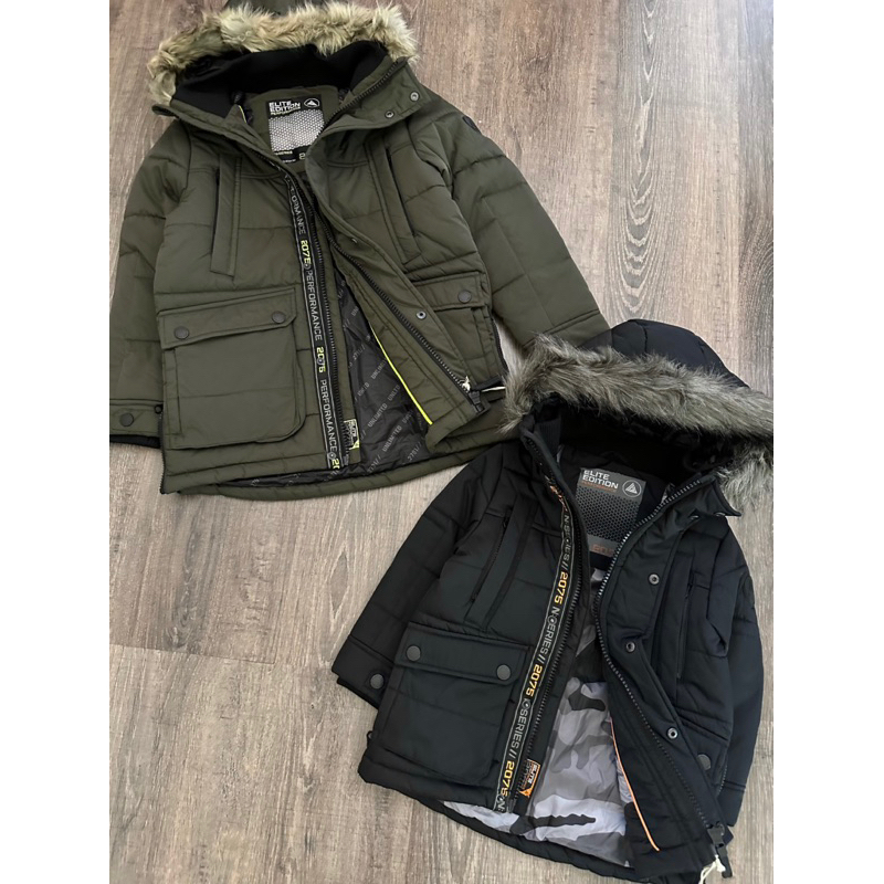 Áo khoác parka nxt mũ lông cho bé 16/11