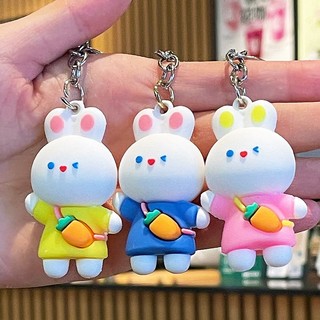Móc khóa hình thỏ đáng yêu mới cute phô mai que