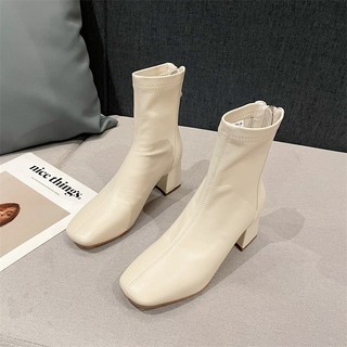 Bốt Nữ Hàn Quốc AAA Da Mềm Kiểu Dáng Trẻ Trung