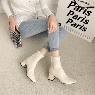 Bốt Nữ Hàn Quốc AAA Da Mềm Kiểu Dáng Trẻ Trung