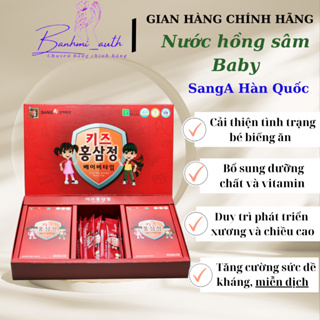 Nước hồng sâm Baby SangA Hàn Quốc giải pháp tuyệt vời cho bé biếng ăn