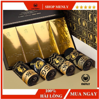   SHIP HỎA TỐC COMBO 4 quần sịp nam chất thun lạnh cao cấp luxury hoàng gia sang trọng có túi giấy lam quà tặng 