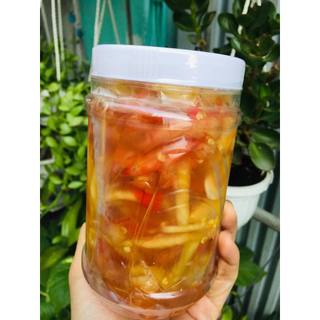 500g Mắm tép trộn đu đủ giòn quê làm