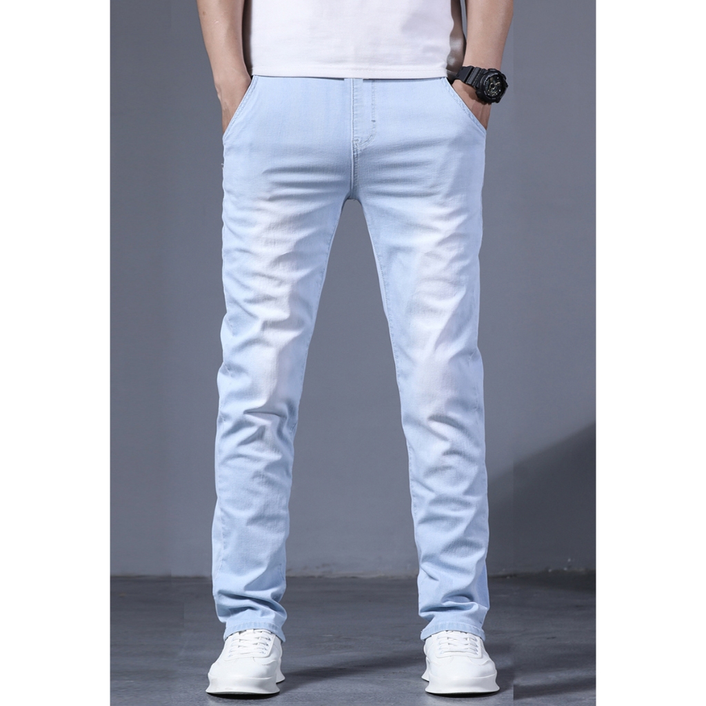 Jean Trắng Bạc Hiện Đại