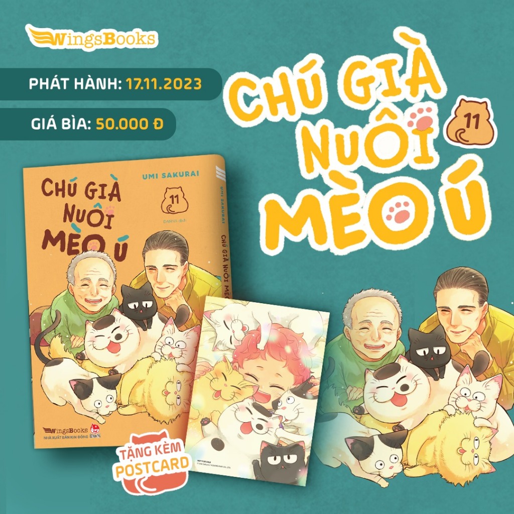 Chú già nuôi mèo ú - Kim Đồng
