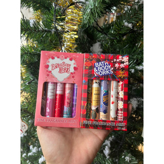 Set 5 chai -10 chai body mist chiết bath & body works ống 10ml