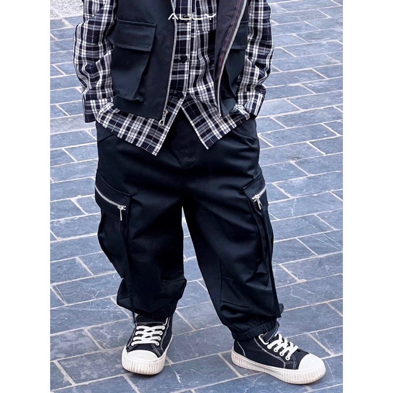 Quần kaki túi hộp bé trai Ally store Q690