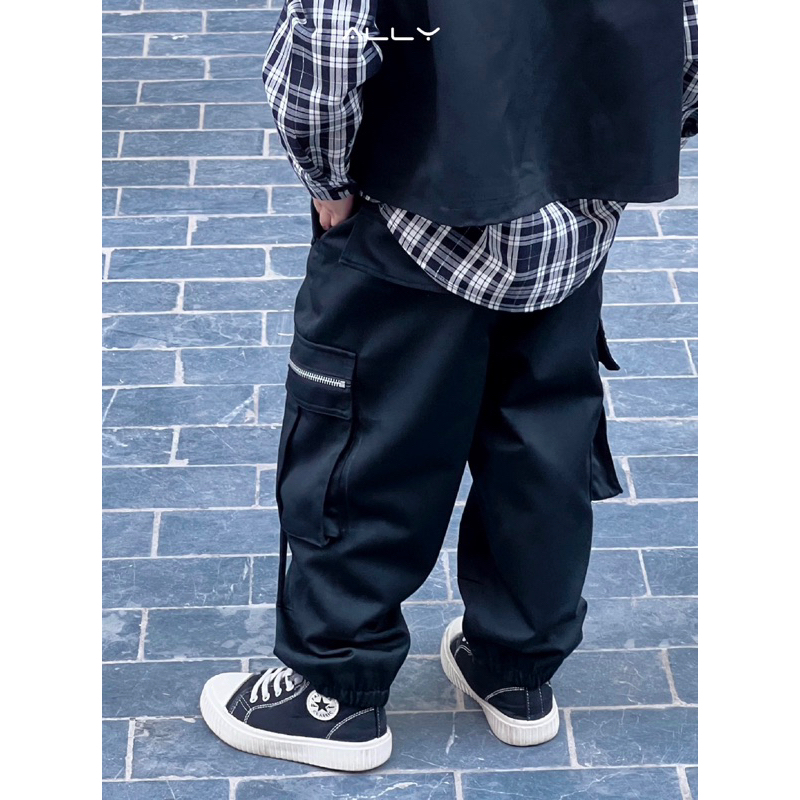 Quần kaki túi hộp bé trai Ally store Q690