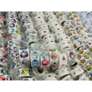 Cuộn 500 stickers Giáng Sinh