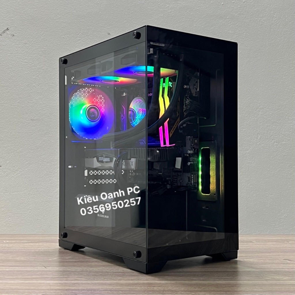 Vỏ case XIGMATEK GEMINI II 3FB - PREMIUM GAMING M-ATX, KÈM 03 FAN XIGMATEK- Hàng chính hãng
