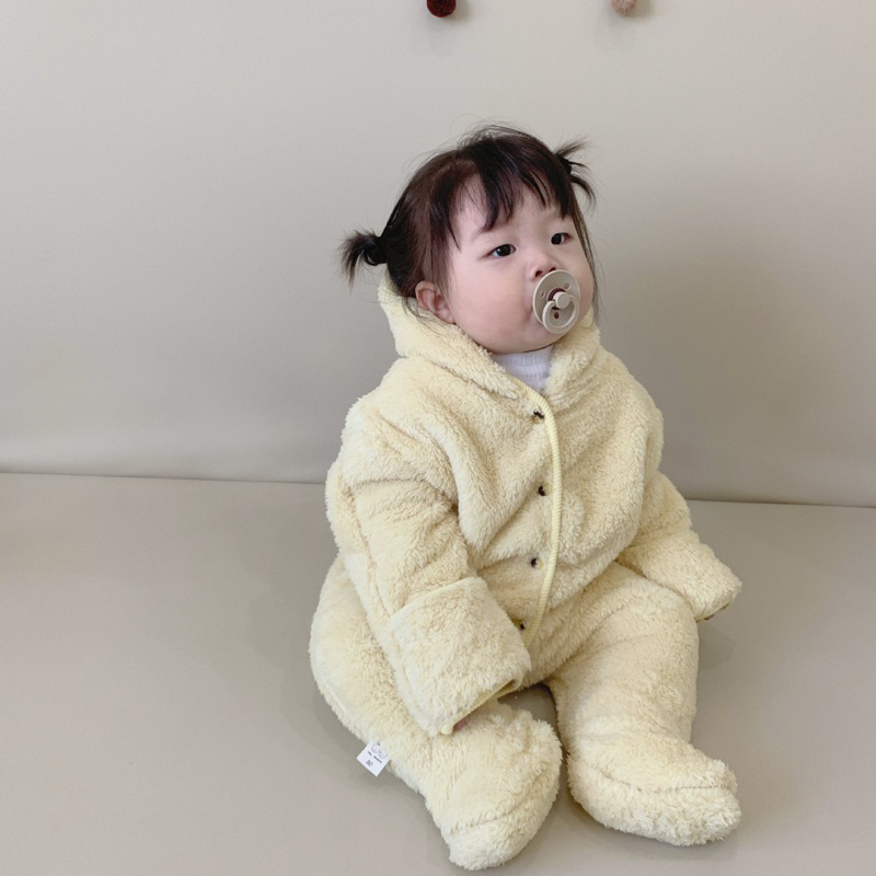 Bodysuit lông cute cho bé