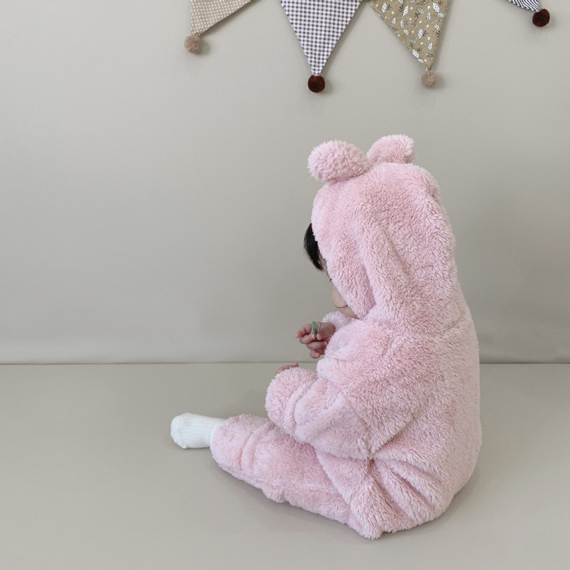 Bodysuit lông cute cho bé