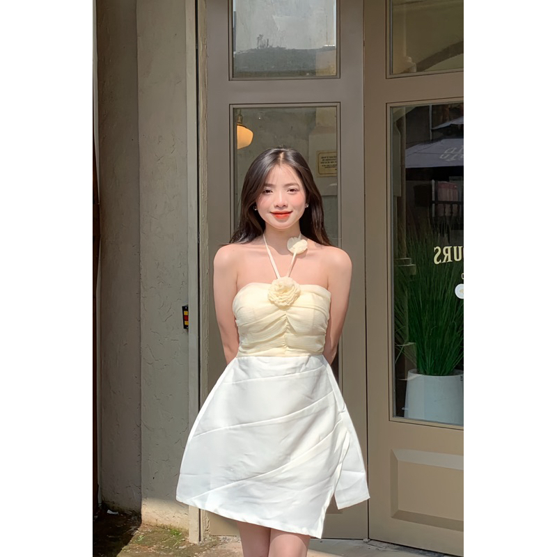 Váy đầm tiểu thư sang chảnh đi chơi đi tiệc design by ME.O
