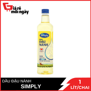 Dầu ăn đậu nành simply 1l