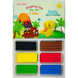 đất nặn -đất sét đức thanh-5màu/6màu/10màu