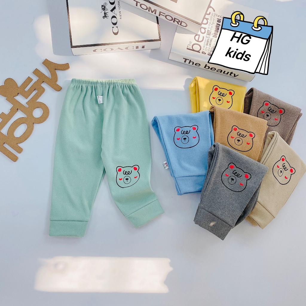 Quần dài thu đông chất zip lông cho bé trai và bé gái LILIKIDS QCD22