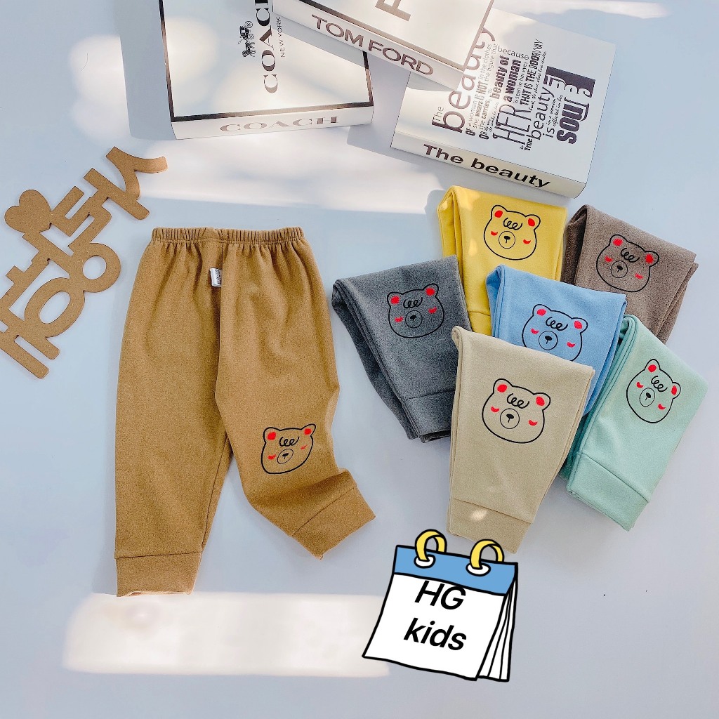 Quần dài thu đông chất zip lông cho bé trai và bé gái LILIKIDS QCD22
