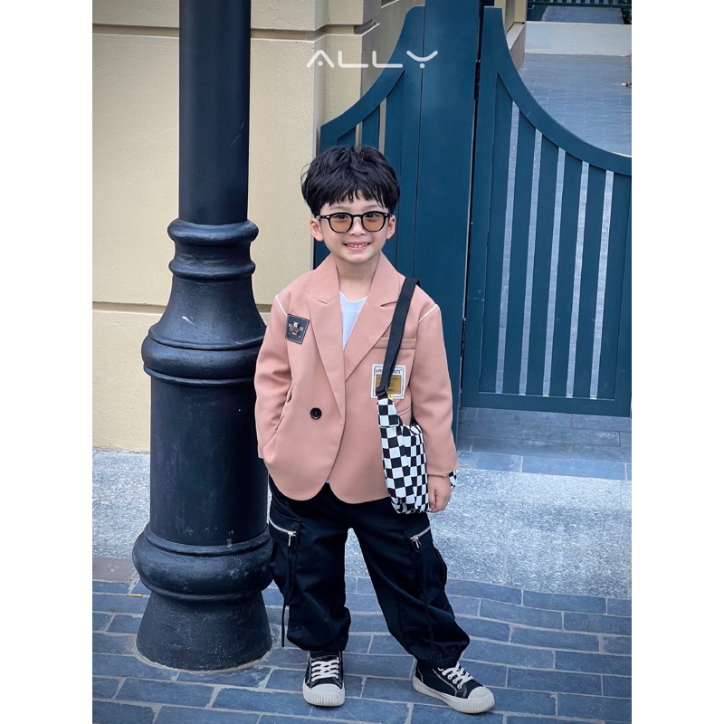 Quần kaki túi hộp bé trai Ally store Q690