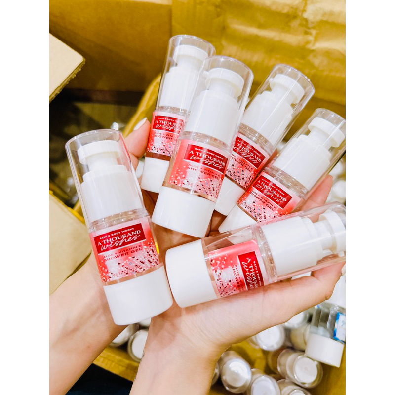 SET SỮA TẮM 20ml