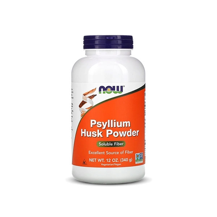 Viên chất xơ Now Psyllium Husk Caps, 500mg hỗ trợ tiêu hóa, nâng cao đề kháng - Shop Gym