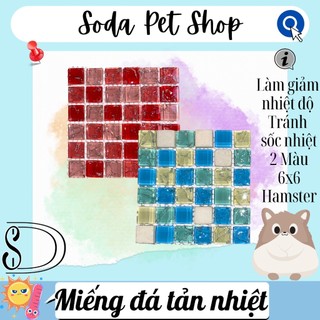 Miếng Đá Tản Nhiệt Nhiều Size Cho Hamster