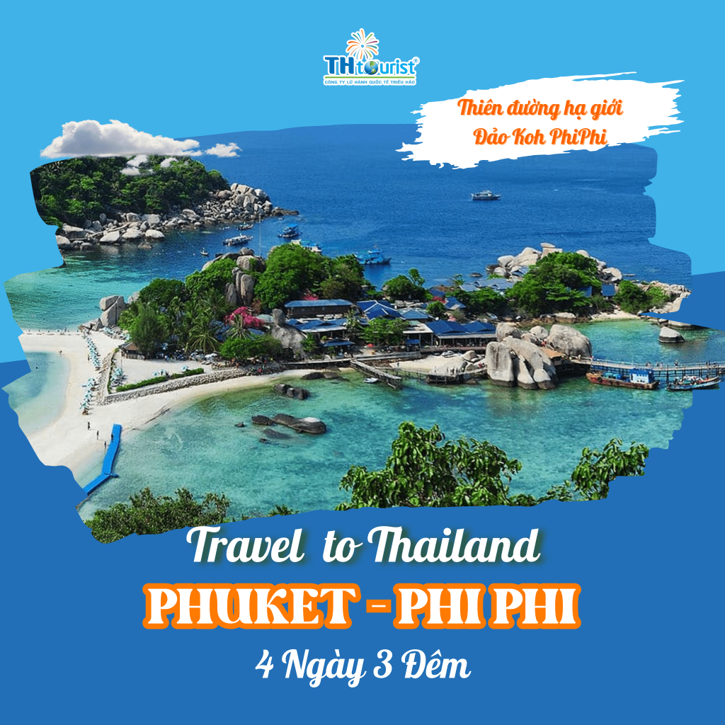 Hồ Chí Minh - Evoucher Thtour - Tour Phuket- Phi Phi - 4 Ngày 3 Đêm