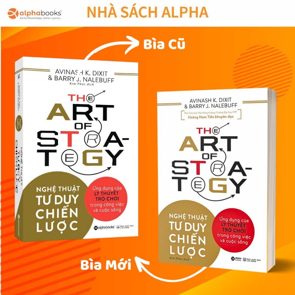Lẻ/Combo 2 Sách Hay Nên Đọc: Lý thuyết trò chơi + Nghệ thuật tư duy chiến lược