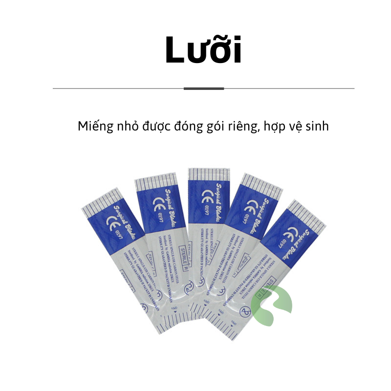 Bộ tiểu phẫu thuật xanh Dương Ninh tập khâu da TP113