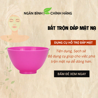 Bát nhựa trộn mặt nạ
