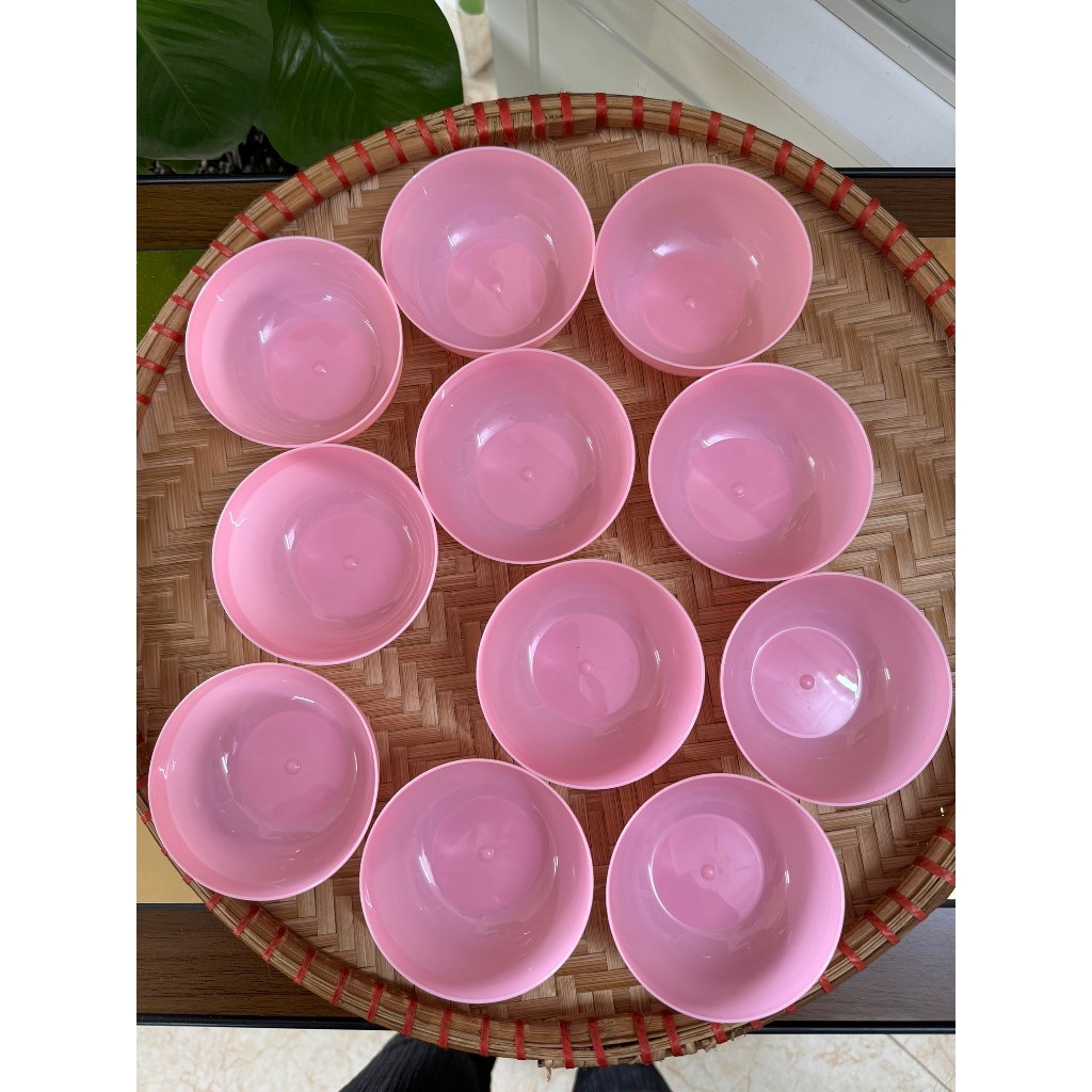 Bát nhựa trộn mặt nạ