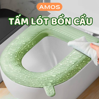 Miếng lót bồn cầu chống thấm nước bằng xốp cao cấp, Đệm lót bồn cầu có tay cầm sạch sẽ, chống vi khuẩn