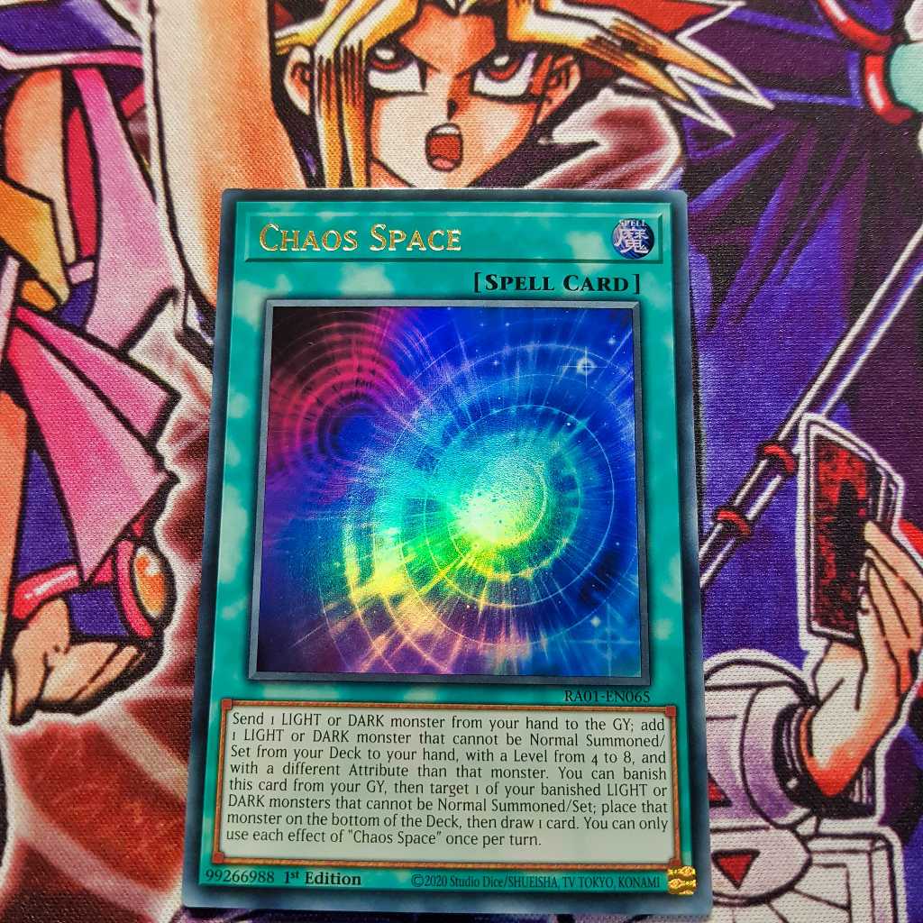 Thẻ bài Yugioh chính hãng | Chaos Space | RA01