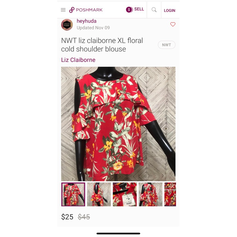 Áo Voan Kiểu Trễ Vai Liz Xuất Dư