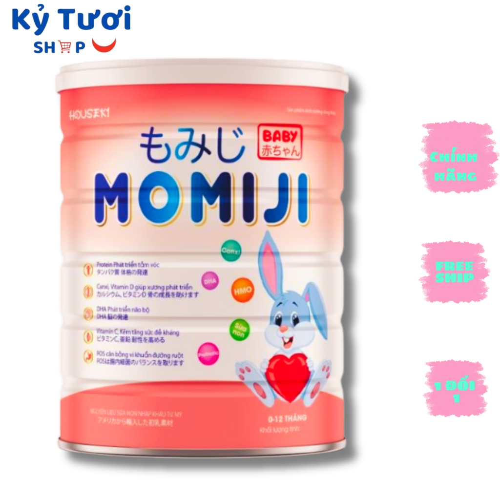 Sữa bột Momiji BABY dành cho trẻ từ 0 - 12 tháng 900g