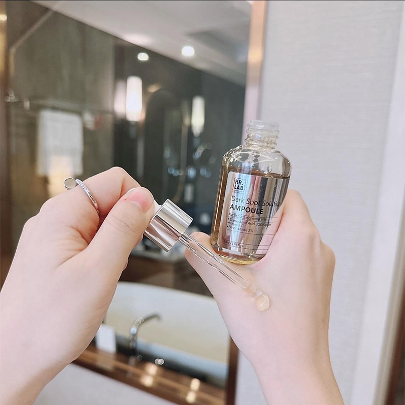 Serum Dưỡng Trắng Giảm Thâm Nám Dark Spot Solution Ampoule Kr.Lab 50ml Hienauth