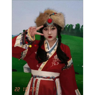 Mũ lông Tây tạng loại dày lông mượt
