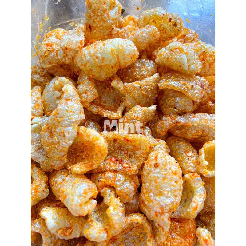 Da heo tỏi ớt  bao giòn tan ko cứng ỉu