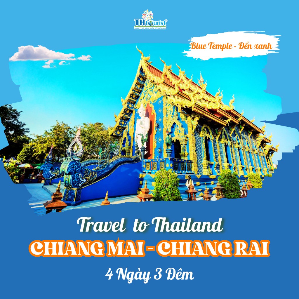 Hồ Chí Minh - E- voucher Thtour - Tour Chang Mai- 4 Ngày 3 Đêm