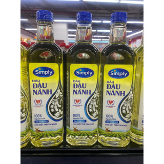 Dầu ăn simply đậu nành 1L