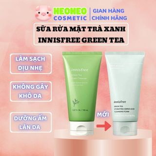 Sữa Rửa Mặt Innisfree - Sữa Rửa Mặt Innisfree 150ml Chiết Xuất Trà Xanh Làm Sạch Da Heoheocosmetic