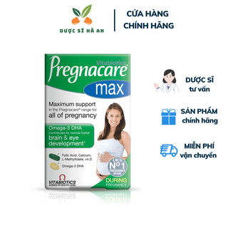 Vitamin Bầu Pregnacare Max - Vitamin prenagcare bầu bổ sung vitamin 84 viên [NHẬP KHẨU CHÍNH HÃNG]