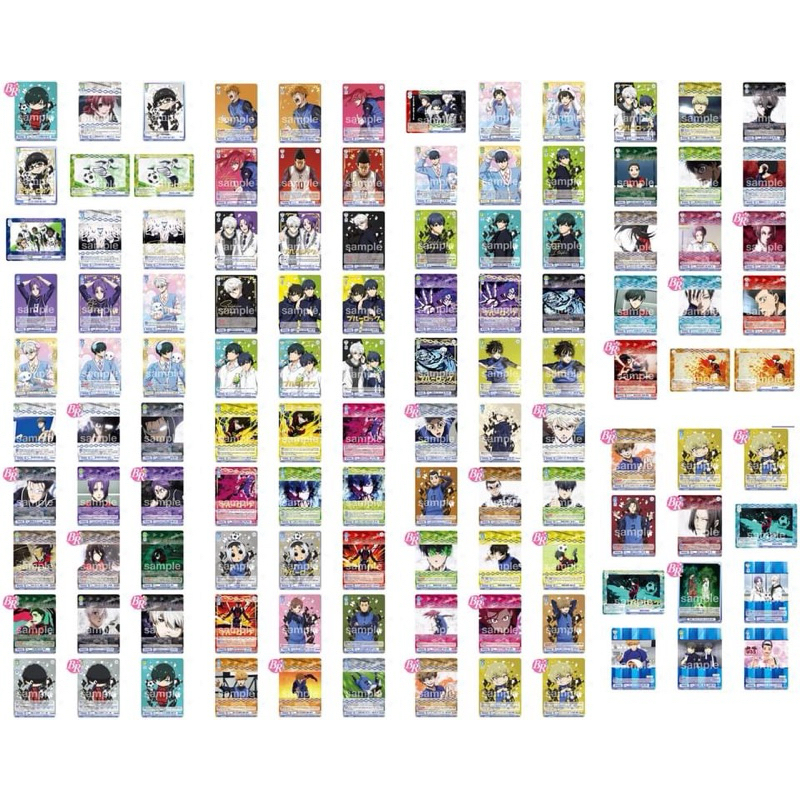 Thẻ nhân phẩm game BL Blue Lock WSB