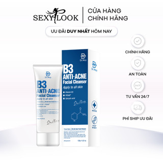 Sữa rửa mặt Dr. May B3 giảm mụn nhờn trên da 120ml