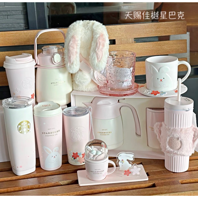 [Chính Hãng] Ly Starbucks Sakura Peach Blossom Pink 2023.
